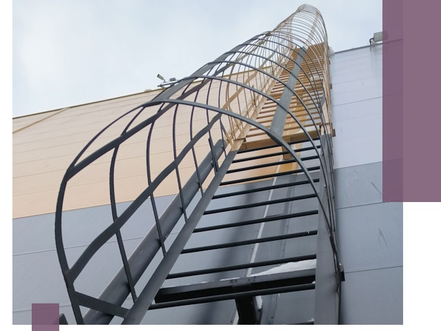 Изготовление и монтаж пожарных лестниц в Можге профессионально