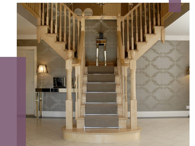 Монтаж деревянных лестниц в Можге от 7545 руб. 