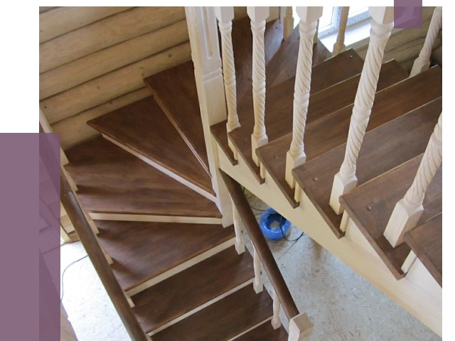 Реставрация деревянных лестниц в Можге от 4254 руб.