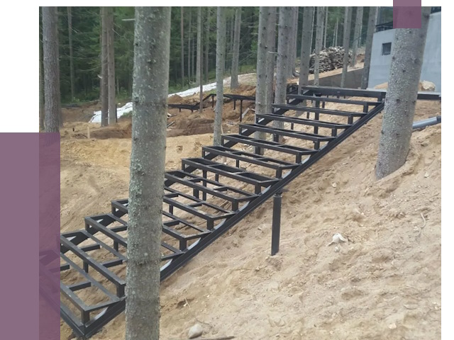 Монтаж металлических лестниц в Можге от 13420 руб. 