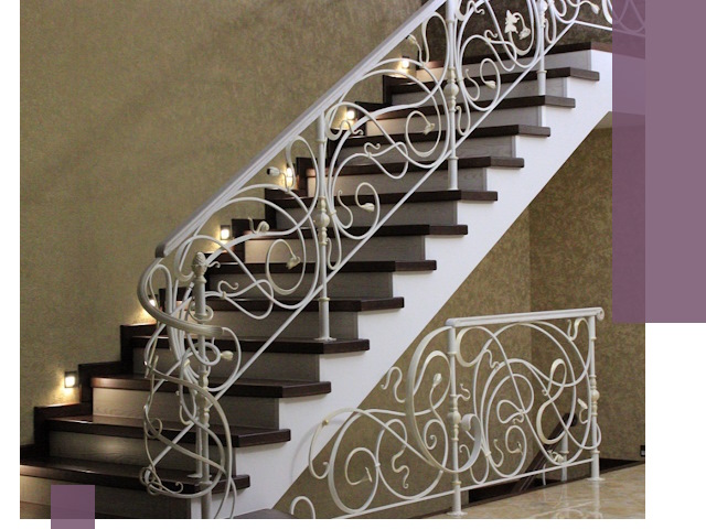 Кованые лестницы под ключ в Можге — изготовление и монтаж
