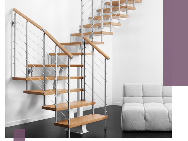 Модульные лестницы под ключ в Можге — монтаж и изготовление