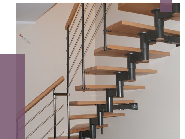 Изготовление модульных лестниц в Можге от 11394 руб. 