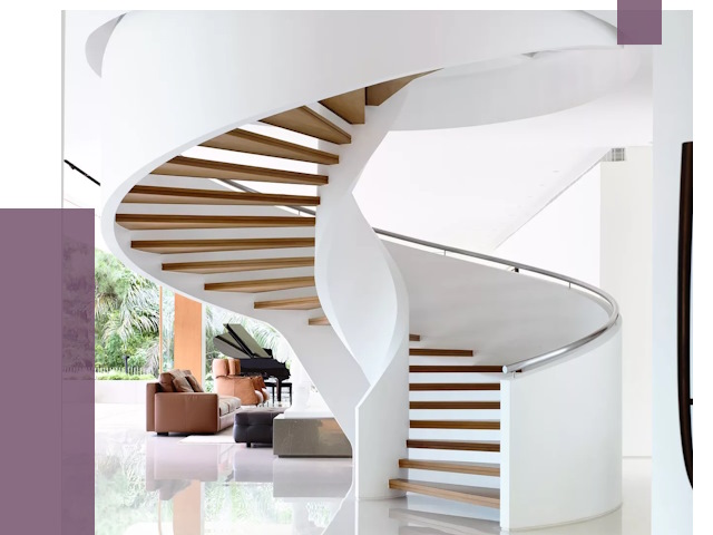 Винтовые лестницы в Можге под ключ от 48108 руб. | ПРОЛЁТ-Мжг