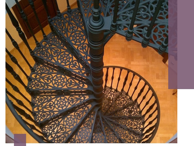 Винтовые лестницы под ключ в Можге: производство и монтаж