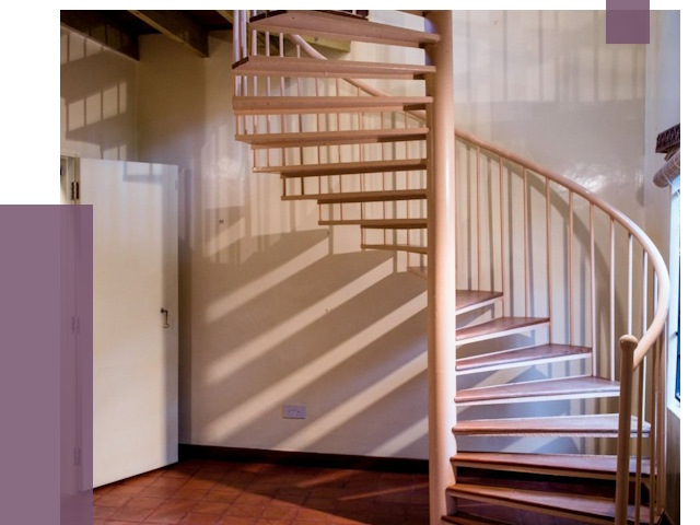 Изготовление винтовых лестниц на заказ в Можге от 75454 руб. | ПРОЛЁТ-Мжг