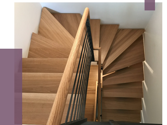 П-образные лестницы в Можге под ключ от 48108 руб. | ПРОЛЁТ-Мжг