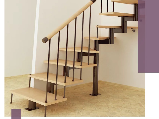 Монтаж лестниц на больцах в Можге — быстро и надежно