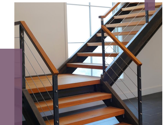 Изготовление лестниц на металлокаркасе в Можге от 18737 руб. | ПРОЛЁТ-Мжг