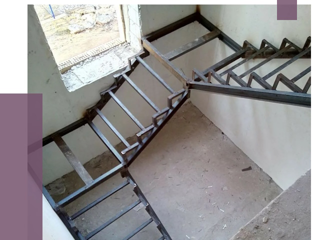 Монтаж лестниц на металлокаркасе в Можге от 12660 руб. — ПРОЛЁТ-Мжг