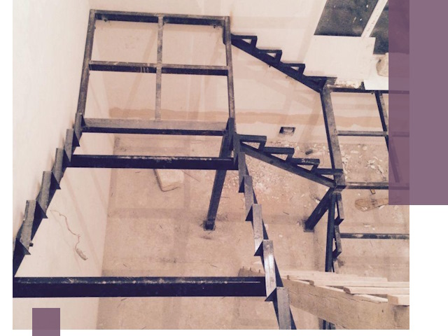 Монтаж лестниц на металлокаркасе в Можге быстро и качественно