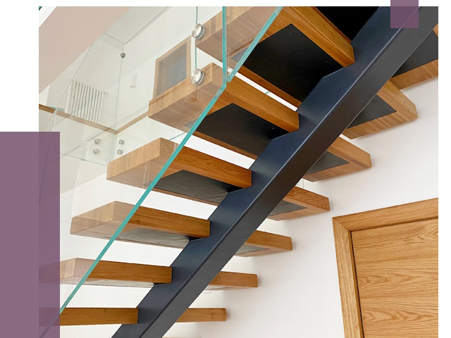 Лестницы на монокосоуре в Можге от 18737 руб. под ключ | ПРОЛЁТ-Мжг