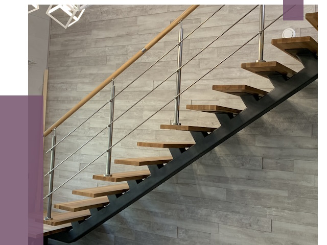 Изготовление лестниц на монокосоуре в Можге от 75454 руб. 