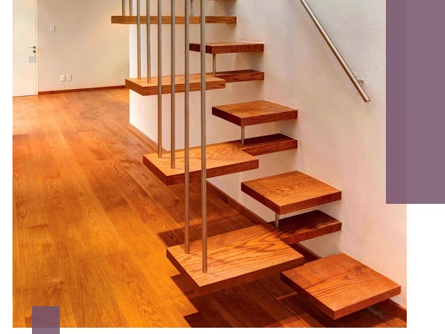 Лестницы «гусиный шаг» на заказ в Можге для узких пространств