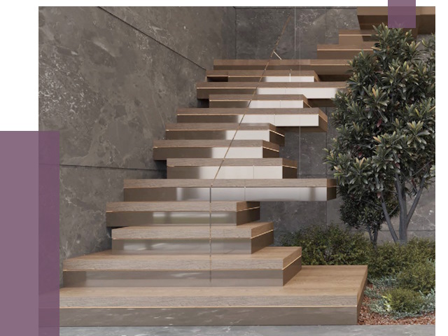 Современные лестницы в Можге от 13673 руб. | ПРОЛЁТ-Мжг