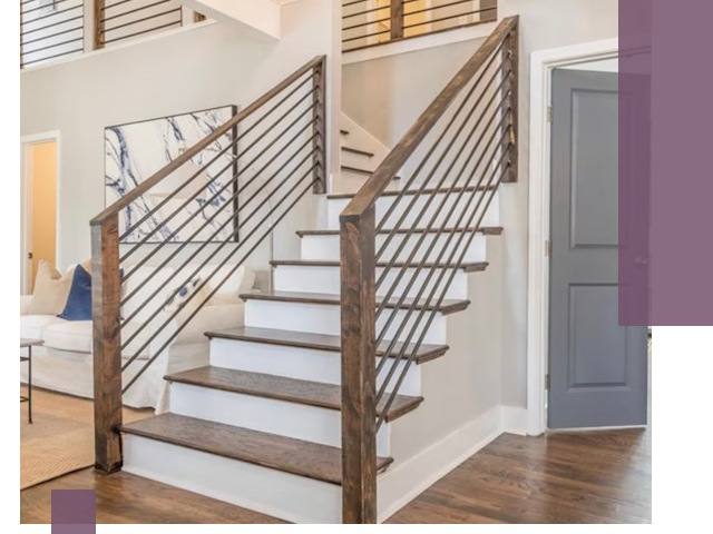 Лестницы для коттеджа под ключ в Можге — изготовление и монтаж