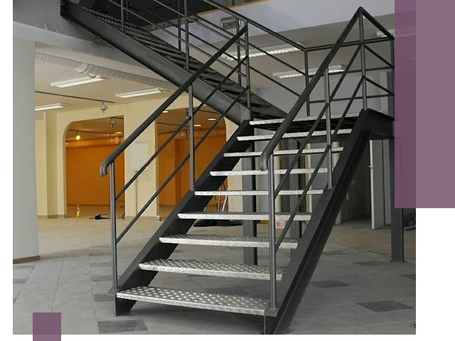 Лестницы для офиса в Можге: изготовление, монтаж, демонтаж