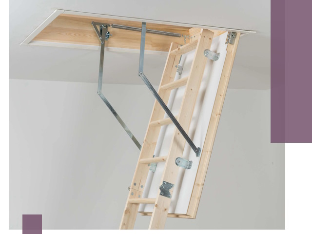 Установка чердачной лестницы под ключ в Можге