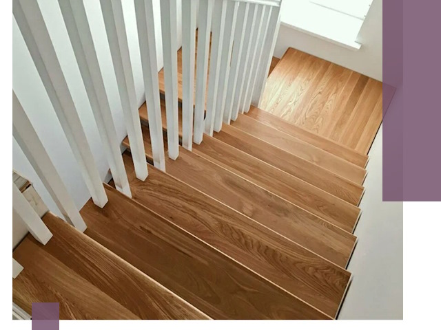 Лестницы из бука в Можге: изготовление, монтаж и демонтаж