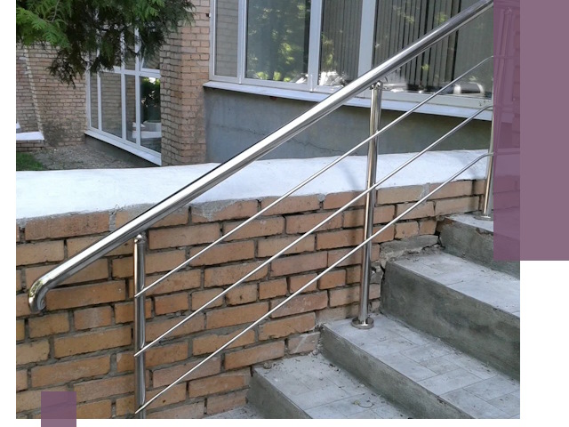 Перила из нержавеющей стали высокого качества в Можге