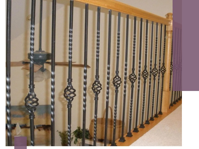 Изготовление и монтаж кованных перил в Можге под ключ