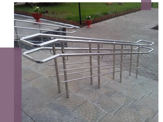 Перила для инвалидов в Можге от 7515 руб. под ключ | ПРОЛЁТ-Мжг