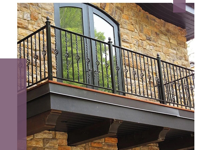 Балконные ограждения в Можге от 7950 руб. — купить | ПРОЛЁТ-Мжг
