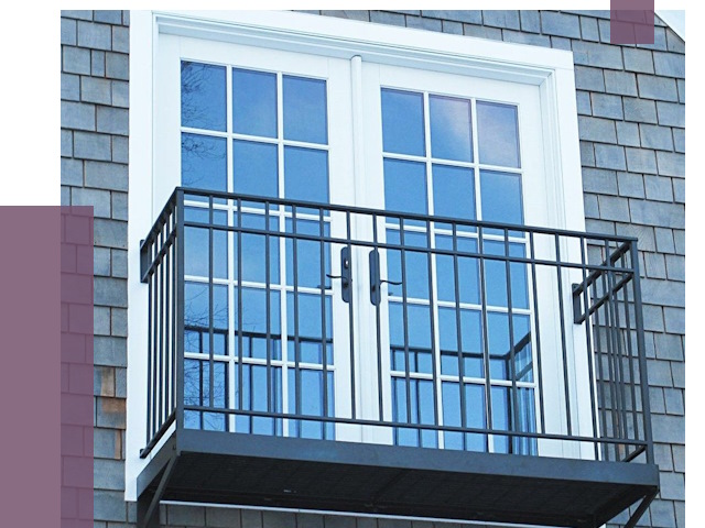 Французские балконы в Можге от 7343 руб. за м2