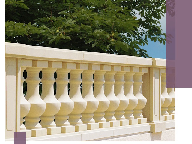 Установка балюстрады в Можге: изготовление и монтаж под ключ