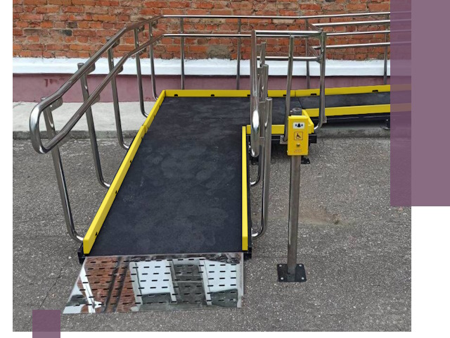 Изготовление наклонных пандусов для инвалидов в Можге