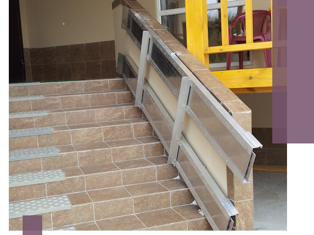 Откидные пандусы под ключ в Можге — монтаж и демонтаж