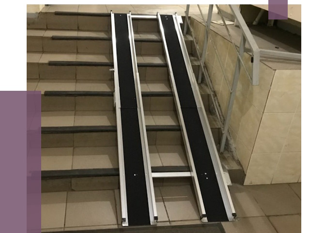 Установка пандуса в подъезд в Можге от 7900 руб. под ключ | ПРОЛЁТ-Мжг