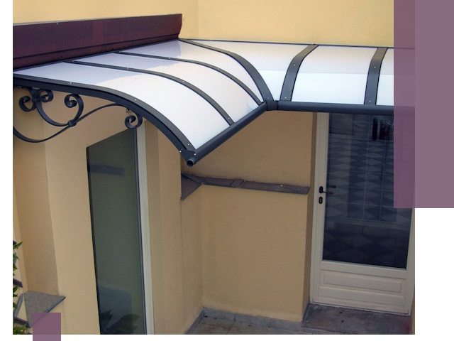 Монтаж козырьков любой сложности в Можге под ключ