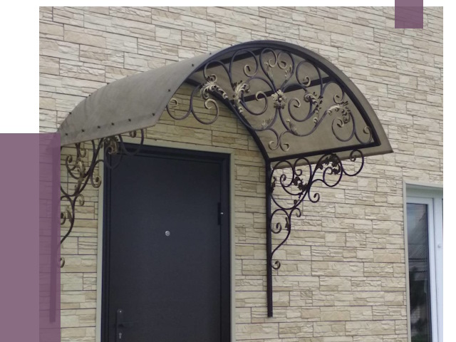 Ремонт козырьков в Можге от 7343 руб.  | ПРОЛЁТ-Мжг