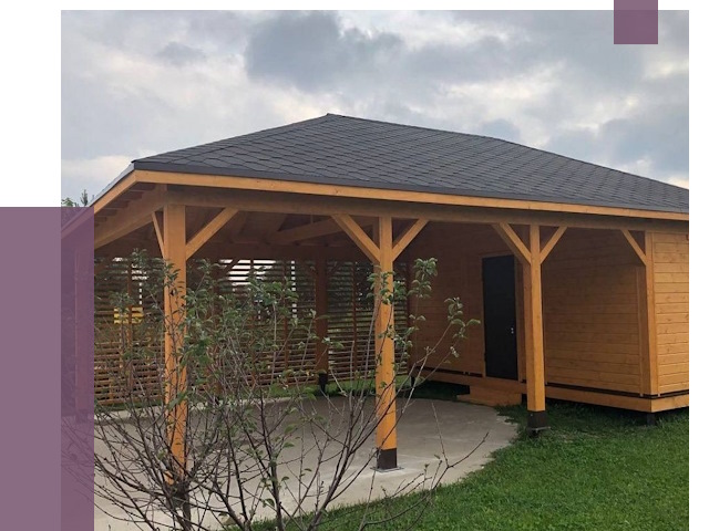 Навесы под ключ в Можге от 47855 руб.  | ПРОЛЁТ-Мжг