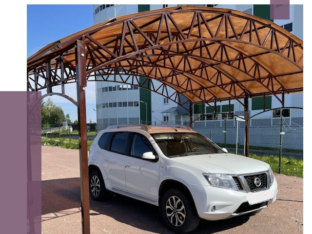 Недорогие навесы в Можге от 42538 руб. | ПРОЛЁТ-Мжг