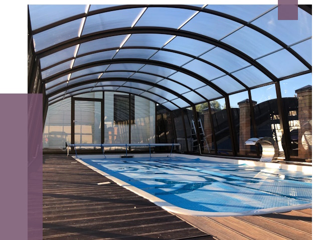 Навесы для бассейна в Можге от 16610 руб. под ключ | ПРОЛЁТ-Мжг