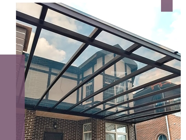 Навесы из поликарбоната в Можге от 8528 руб. под ключ — ПРОЛЁТ-Мжг