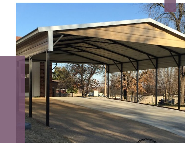 Двускатные навесы в Можге от 7950 руб.  | ПРОЛЁТ-Мжг