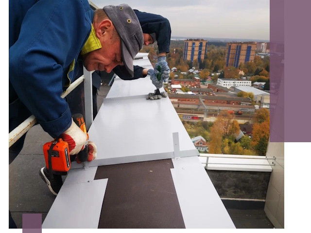 Монтаж парапетов в Можге — установка прочных металлических ограждений