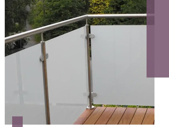 Алюминиевые парапеты для балконов и террас в Можге