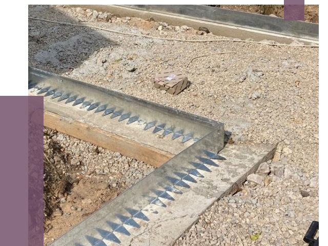 Нержавеющие бордюры в Можге от 4760 руб. под ключ | ПРОЛЁТ-Мжг