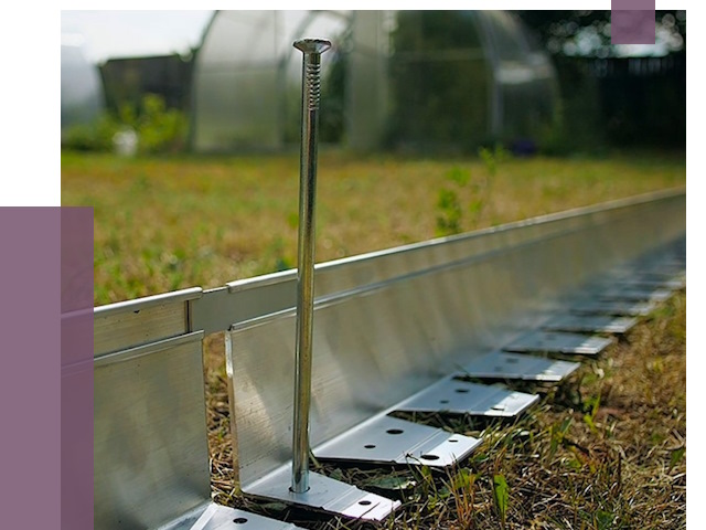 Металлические бордюры для газона в Можге от 4254 руб. | ПРОЛЁТ-Мжг