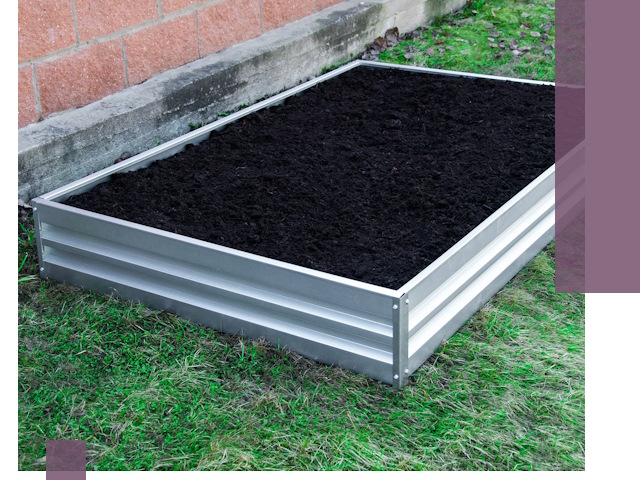 Металлические бордюры для грядок в Можге: прочность и аккуратность