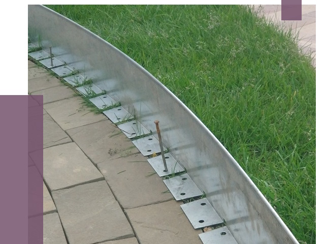 Металлические бордюры для тротуаров в Можге от 8609 руб.