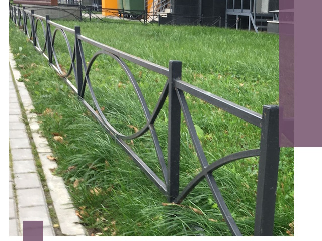 Газонные ограждения из металла в Можге — монтаж и продажа