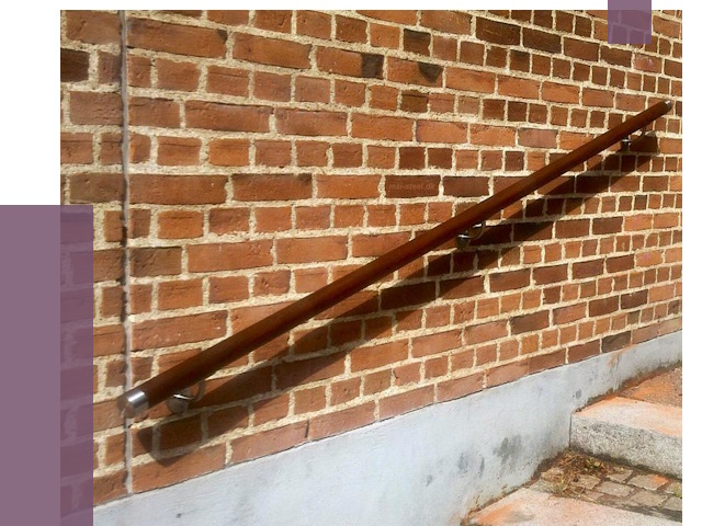 Изготовление пристенных поручней в Можге от 4406 руб. — ПРОЛЁТ-Мжг