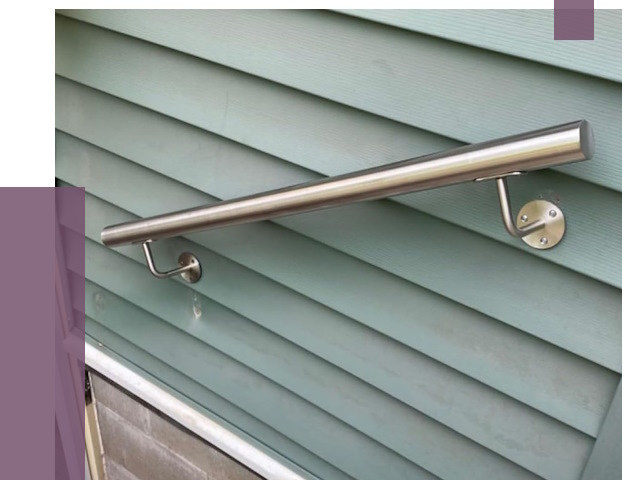 Поручни из нержавеющей стали в Можге от 7596 руб.  | ПРОЛЁТ-Мжг